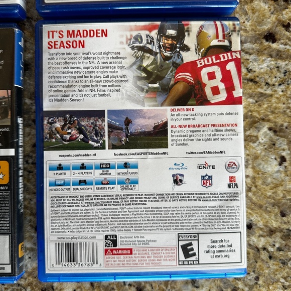 PS4 Video Games Lego Jurassic World, EASports, Disney Infinity, Grand Theft Auto - Picture 8 of 9